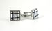 Cufflinks - Mother of Pearl White Tartan