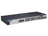 HP ProCurve Switch 1800-24G - Switch - 24 ports - EN, Fast EN, Gigabit EN - 10Base-T, 100Base-TX, 1000Base-T + 2 x shared SFP (empty) - 1U
