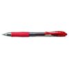 Pilot G207 Gel Rollerball Pen Rubber Grip Retractable 0.7mm Tip 0.4mm Line Red Ref BLG20702 [Pack of 12]