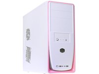 Cooler Master RC-310-PWN1-GP Elite Midi-Tower PC-Gehäuse weiß/rosa