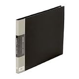 キングジム クリアーファイルカラーベース（ヨコ型） A4 ヨコ型 黒 130Cクロの画像
