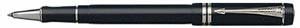 Parker Duofold Black with Platinum Trim Rollerball Pen