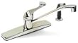 Concord 8" Chrome Single Lever Kitchen Faucet with Spray