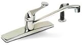 Concord 8 Chrome Single Lever Kitchen Faucet with Spray