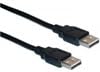 Black USB 2.0 A Male TO (5 ft) for Gateway laptop