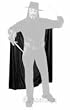V For Vendetta Cape - Kost�m