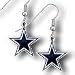 Dallas Cowboys NFL Dangle Earrings