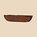 Bosmere F919 30-Inch Pre-Formed Replacement Coco Liner with Soil Moist for Window Basket