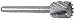 Carbide Cutter - Cylindrical, 1/8 dia. #46-40194