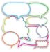 DIALOGUE BUBBLES ACCENT PUNCH-OUTS