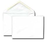 Lee Baronial Invitation Envelope - Regular White (5 1/4 x 7 1/4) (Lee Bar) (Box of 1000)