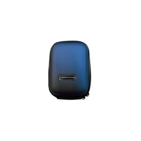 Hard Smooth Surface Digital Camera Bag (Dark Blue Black) for Agfa camera by CellularFactory
