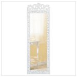 Review Specialty Merchandise  / Elegant White Wall Mirror