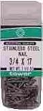 HILLMAN GROUP - NASHVILLE   122530-N  STAINLESS STEEL NAIL (Pack of 6)