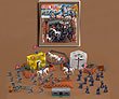 72 Piece Civil War Plastic Army Men Play Set ~ 52mm Union and Confederate Figures, Bridge, Horses, Canon, More!