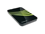 Toshiba 500GB USB 2.0 Portable External Hard Drive (Black/ White)