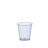 40 Gläser für Schnaps, PS 2 cl Ø 3,7 cm · 4,1 cm glasklar Plastik