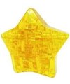 Yellow Star Crystal 3D Puzzle