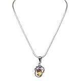 Topaz necklace, 'Golden Majesty' 16 L