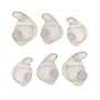 12 Pack - NEW Jabra Premium Clear Eargels - for JX10 C120 C100 C150 Ear Boom Jawbone 1 & 2 WEP200 WEP300 WEP500