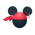 Disney's Mickey Mouse Pirate Antenna Ball Topper