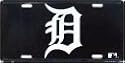 Detroit Tigers Logo License Plate