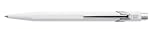 Caran D'ache Metal Collection White Ballpoint Pen - CA-849001