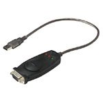 BELKIN USB SERIAL PORTABLE ADAPTER (Black) (#F5U409V1) (Retail)