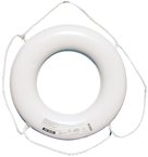 Jim Buoy No Strap USCG Life Ring Size 30 Color Orange