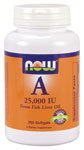 A by NOW Foods - Vitamins (25000 IU - 250 Softgels)