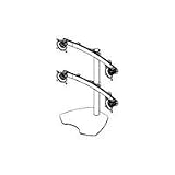 Quad Monitor Table Stand