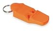 Industrial Grade 1ZBY6 Horn Blast Whistle, ABS Plastic, Orange