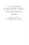 A Calendar of Delaware Wills