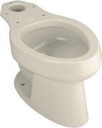 Buy KOHLER Wellworth Comfort Height Elongated Toilet Bowl, Almond #K-4278-47 (Kohler Toilets, Plumbing, Toilets & Bidets, Toilets)