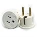 Tools & Hardware : VCT - PLUG ADAPTER - CONVERTS GROUNDED USA PLUGS TO EUROPE PLUG-GERMAN SHUCKO PLUG (VP 11W)