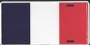 France Flag License Plate License Plate