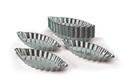 BARQUETTE, FLUTED BOAT MOLD [Matfer Bourgeat]
