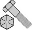 Coarse Thread Hex Cap Screw Grade 8 Zinc Yellow 1-8 X 12 (Pack of 15)
