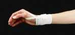 UNIVERSAL WRIST SUPPORT W/ THUMB LOOP _Black