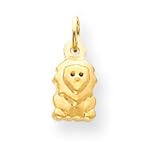 14k Lion Charm - Measures 11x6mm