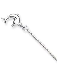Sterling Silver Dolphin Anklet QG416-9"