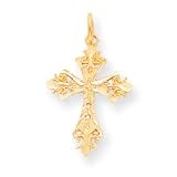 10k Cross Pendant