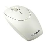 Optical Mouse with scroll Wheel PS2/USB Business Std Design Lt Gry