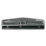 Office Depot(R) 3-Hole Adjustable Punch, Black