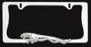 Jaguar / Panther Style License Plate Frame (Chrome Plated Metal)