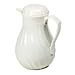 Update International - Swirl Push-button Carafe, 42 Oz., White