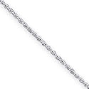 Sterling Silver 1.00mm Fancy Pendant Chain Necklace (Available in 16, 18, 20, and 24 Inches)