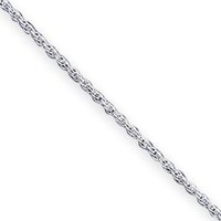 Fancy Pendant Chain Necklace Sterling Silver 1.00mm (Available in Different Sizes)
