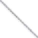 Sterling Silver 1mm Fancy Pendant Chain Necklace - 18 Inch - Italian