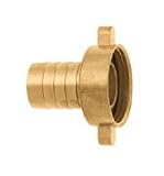 Wassertechnik 571783 2/3 Messing Schlauchverschraubung 1,9 cm (0,75 Zoll) x 3/4"" T&uuml;lle x Innengewinde